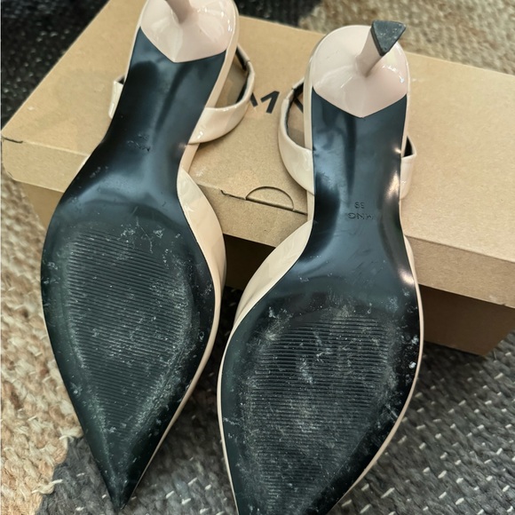 Mango Nude Slingback kitten heel - Picture 3 of 4